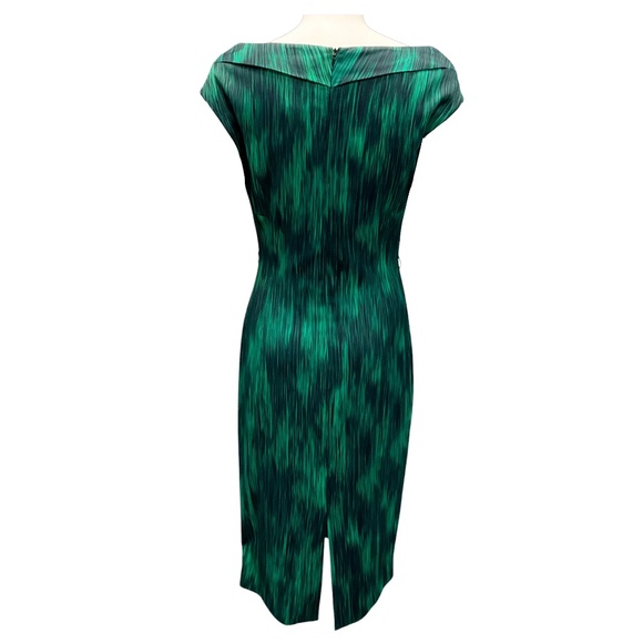 MICHAEL KORS EMERALD MULTI RESORT 2012 MIDI DRESS - Picture 3 of 5